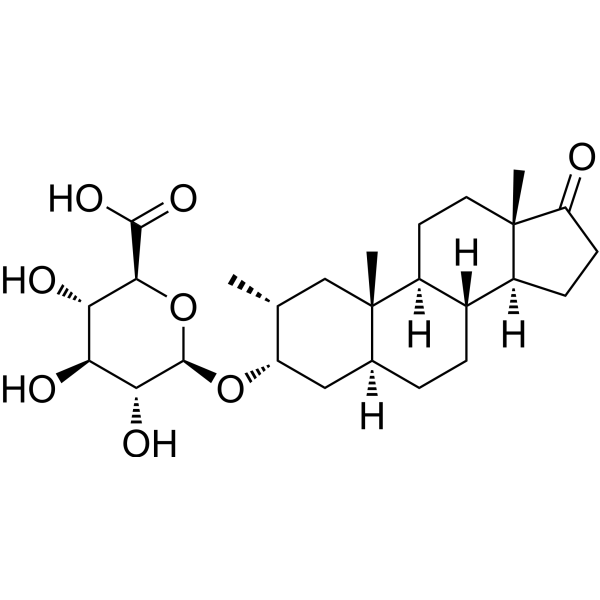 2α-Methyl-5α-androstan-17-one-3α-glucuronide 361432-78-2
